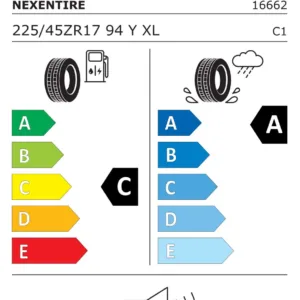 Vara NEXEN Nfera-Sport 225/45R17 94Y|XL|C|A|70dB(B) - imagine 2
