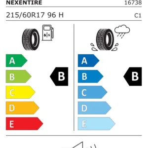 Vara NEXEN Nblue-HD+ 215/60R17 96H|B|B|68dB(A) - imagine 2