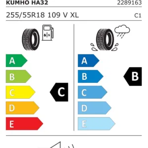 All Season KUMHO Solus4S HA32 255/55R18 109V|XL|C|B|72dB(B) - imagine 2