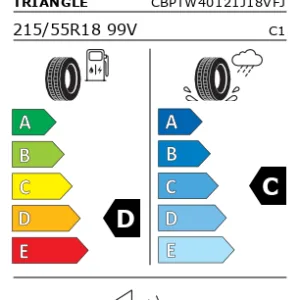 TRIANGLE TW401 WinterX 215/55R18 99V/XL/D/C/72(B) - imagine 2