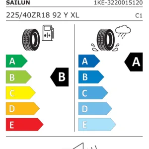 Anvelopă Vară SAILUN Atrezzo ZSR2 225/40R18 92Y/XL - imagine 2